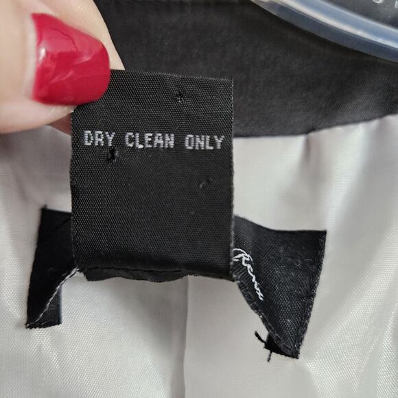 Theresa Renz Colorful Short Jacket Ribbon Embroidered Satin Trim Womens Sz L - Picture 13 of 13